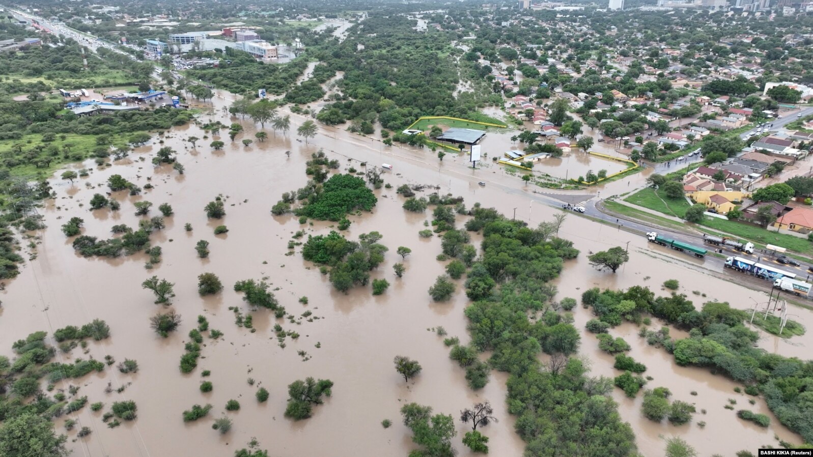 South Africa & Botswana flooding